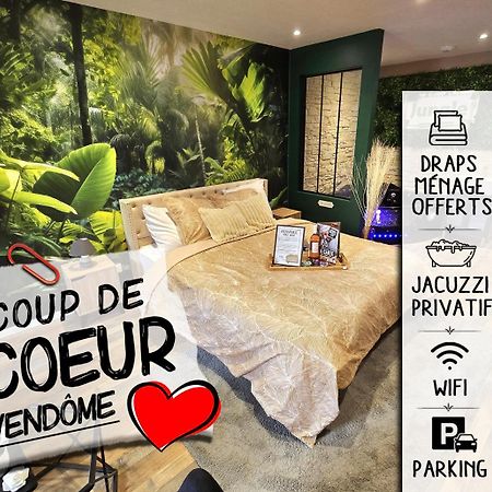 Appartement Chambre Cosy - Jacuzzi - Little Room Vendôme Buitenkant foto